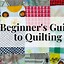 Image result for Quilting for Beginners Step by Step