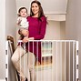 Image result for Gate for Stairs with Banister