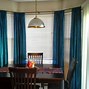 Image result for Curtain Track for Bay Window Heavy Curtains