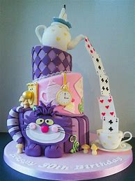 Image result for Mad Hatter Tea Party Cake