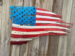 Image result for Embossed Metal Box American Flag