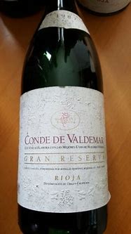 Image result for Valdemar Rioja Conde Valdemar Gran Reserva