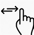 Image result for Finger Swipe Forward Icon