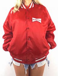 Image result for Budweiser Jacket