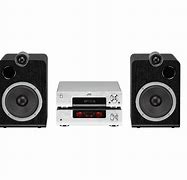 Image result for JVC Hi-Fi Stereo System Speakers Blue Silver