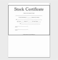 Image result for Stock Certificate Book of Digital Pages PDF Format