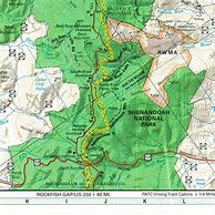 Image result for Shenandoah National Park Map