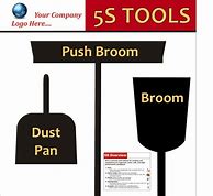 Image result for 5S Shadow Boards with Dust Mop