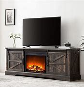 Image result for TV Stand with Fireplace 75