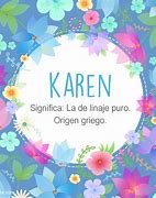 Image result for Significado De Karen