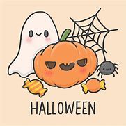 Image result for Cute Cartoon Happy Halloween