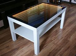 Image result for Table with Infinity Mirror Hole