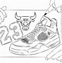 Image result for Air Jordan 4 Coloring Page