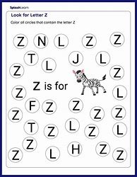Image result for Find Letter Z