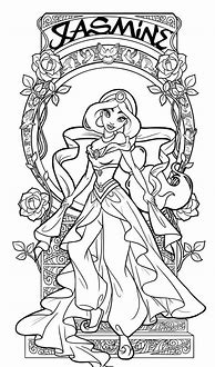 Image result for Adult Princess Coloring Pages