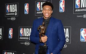 Image result for Giannis Antetokounmpo MVP Trophy