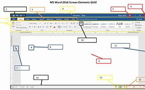 Image result for Microsoft Word Screen Quiz