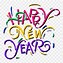 Image result for Happy New Year Word Clip Art