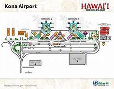 Image result for Kona Airport Terminal Map