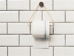 Image result for Brass Floor Toilet Paper Holder