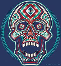Image result for Aztec Skull
