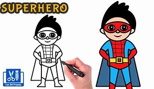 Image result for Superhero Drawing Tutorials for Kids