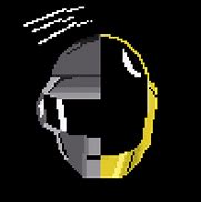 Image result for ASCII-art Daft Punk