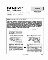 Image result for Sharp Vl E600u Manual