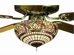 Image result for Tiffany Ceiling Fan Light Shades