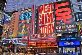 Image result for time square broadway show