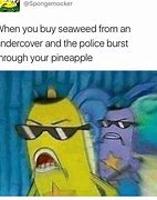 Image result for Spongebob Police Meme