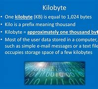 Image result for Kilobyte Definition