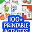 Image result for Printable Kids Activities Free