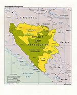 Image result for Bosnia Map