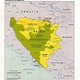 Image result for Serbia Bosnia Map