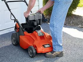 Image result for Black and Decker Battery Lawn Mower