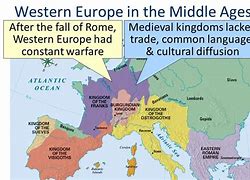 Image result for Dark Ages Europe Map