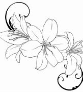 Image result for Lily Flower Clip Art Free
