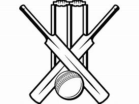 Image result for Cricket Batsmen Outline