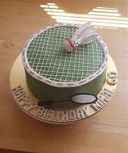 Image result for Badminton Cake