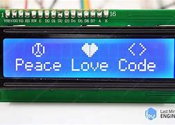 Image result for 1602 LCD Char