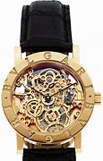 Image result for White Gold Bulgari Watch