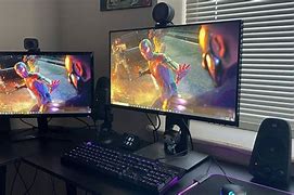 Image result for Two Monitor Set Up