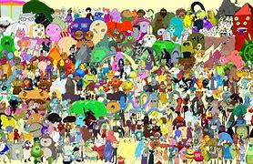 Image result for Adventure Time Characters Collage