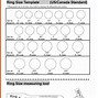 Image result for Printable Paper Ring Size Chart