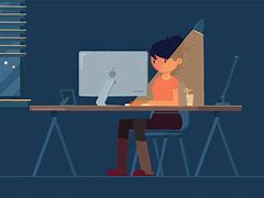 Image result for Cartoon People On Computers