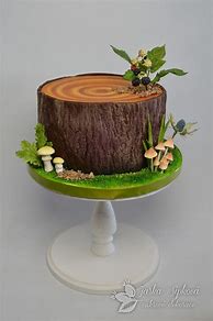 Image result for Forest Theme Birthday Cake