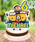 Image result for Minion Cake Templates Printable