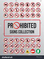 Image result for Prohibited Items Signs Metal Clothes Hanger