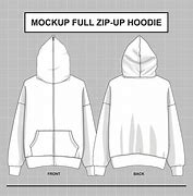 Image result for Full Zip Hoodie Mockup Free